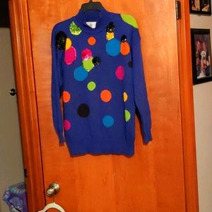 Festive pullover sweater